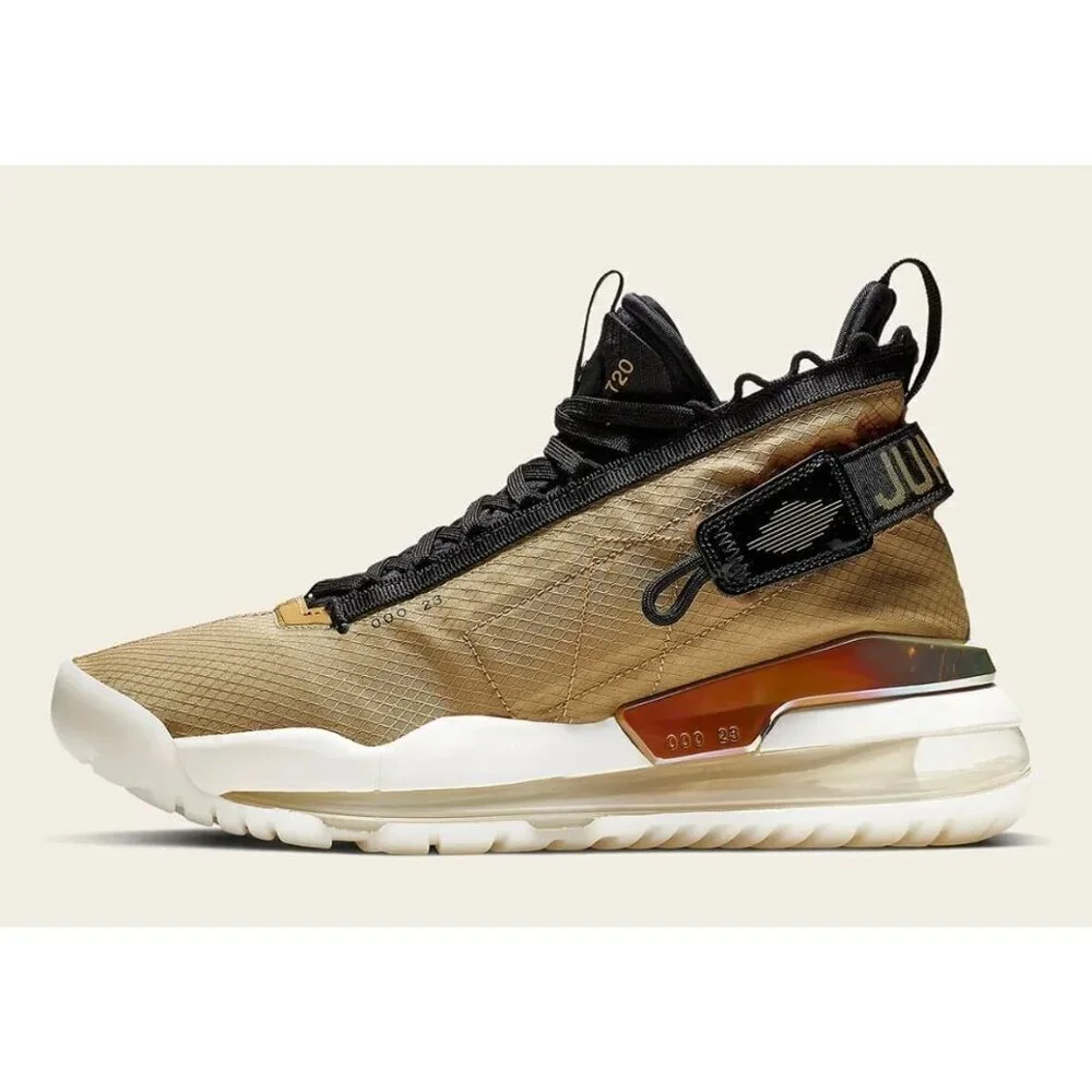 Nike Jordan Proto Max 720 CLUB GOLD/BLACK Men Size 9.5 US